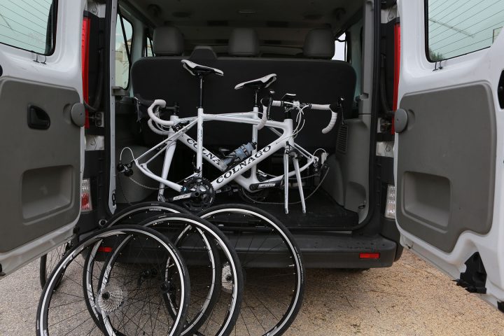 Colnago Bicycles to hire in the large in transport